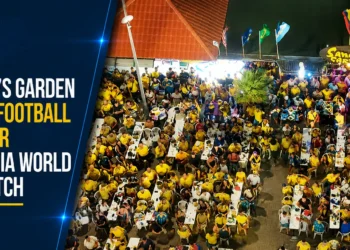 Sandra’s Garden Draws Football Fans for Colombia World Cup Match