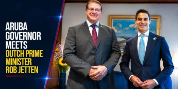 Aruba Governor Meets Dutch Prime Minister Rob Jetten