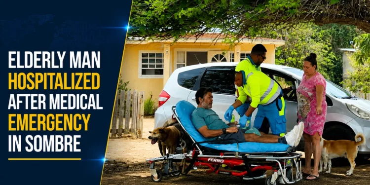 Elderly Man Hospitalized After Medical Emergency in Sombre Elderly Man Hospitalized After Medical Emergency in Sombre