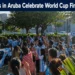 Argentina Fans in Aruba Celebrate World Cup Final Qualification argentina fans in aruba celebrate world cup final