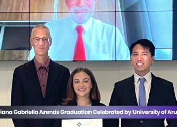 ariana gabriella arends graduation celebrated by university of aruba