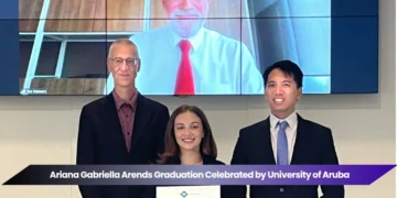 ariana gabriella arends graduation celebrated by university of aruba