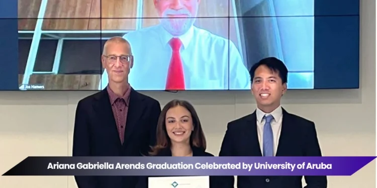 ariana gabriella arends graduation celebrated by university of aruba