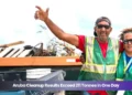 aruba cleanup results exceed 211 tonnes in one day