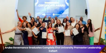 aruba governance graduates complete first university premaster leadership cohort