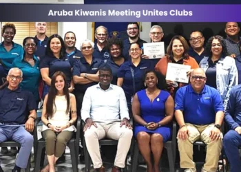 aruba kiwanis meeting unites clubs