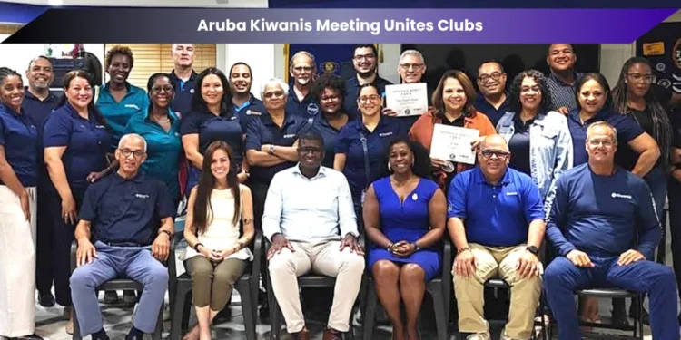 aruba kiwanis meeting unites clubs
