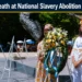 aruba lays wreath