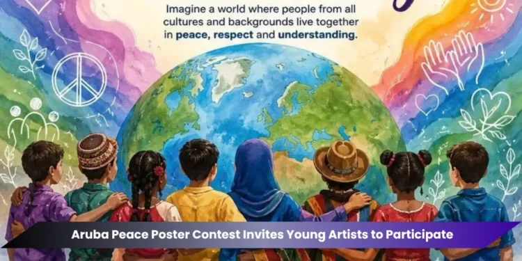 aruba peace poster contest invites young artists to participate