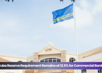 aruba reserve requirement remains at 12.5 for commercial banks