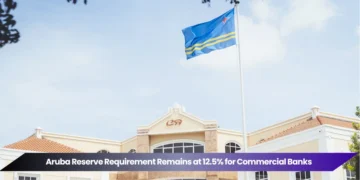 aruba reserve requirement remains at 12.5 for commercial banks