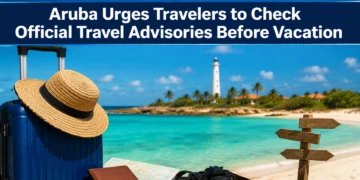 aruba urges travelers