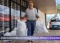 Aruba Youth Parliament Cleanup Collects 35 Bags in Oranjestad aruba youth parliament cleanup collects 35 bags in oranjestad