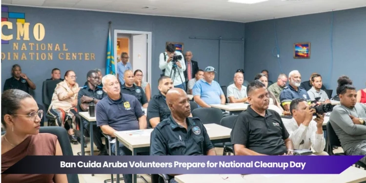Ban Cuida Aruba Volunteers Prepare for National Cleanup Day ban cuida aruba volunteers prepare for national cleanup day