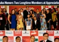 cinearuba honors two longtime members