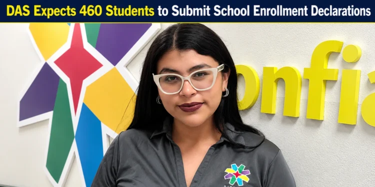 DAS Expects 460 Students to Submit School Enrollment Declarations das