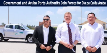 Government and Aruba Ports Authority Join Forces for Dia pa Cuida Aruba dia pa cuida
