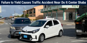 Failure to Yield Causes Traffic Accident Near Do It Center Shaba do it center shaba