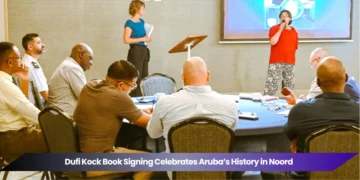 dufi kock book signing celebrates aruba’s history in noord