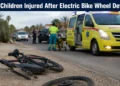 Two Children Injured After Electric Bike Wheel Detaches electric bike