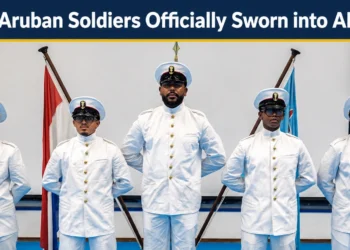 five aruban soldiers