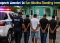 four suspects arrested