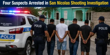 four suspects arrested