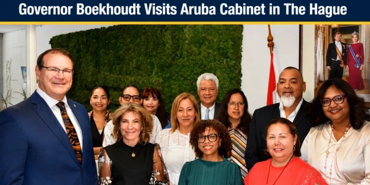 Governor Boekhoudt Visits Aruba Cabinet in The Hague governor boekhoudt