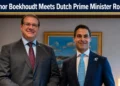 Governor Boekhoudt Meets Dutch Prime Minister Rob Jetten governor boekhoudt