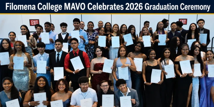 Filomena College MAVO Celebrates 2026 Graduation Ceremony graduation ceremony