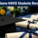 havo students receive diplomas