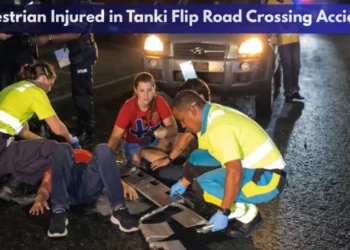 Pedestrian Injured in Tanki Flip Road Crossing Accident