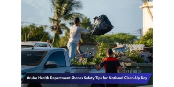 Aruba Health Department Shares Safety Tips for National Clean-Up Day