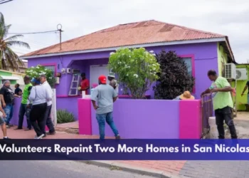 Volunteers Repaint Two More Homes in San Nicolas