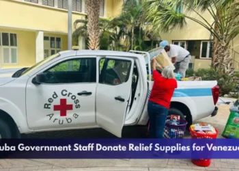 Aruba Government Staff Donate Relief Supplies for Venezuela