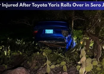 Driver Injured After Toyota Yaris Rolls Over in Sero Janchi