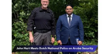 John Hart Meets Dutch National Police on Aruba Security