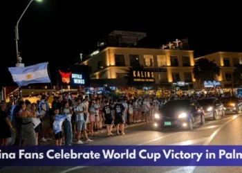 Argentina Fans Celebrate World Cup Victory in Palm Beach