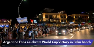 Argentina Fans Celebrate World Cup Victory in Palm Beach