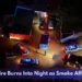 Moko Brush Fire Burns Into Night as Smoke Affects Residents Moko Brush Fire Burns Into Night as Smoke Affects Residents