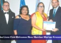 Aruba Lions Club Welcomes New Member Marian Krozendijk