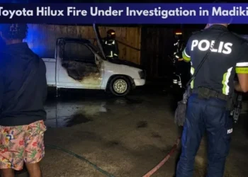 Toyota Hilux Fire Under Investigation in Madiki