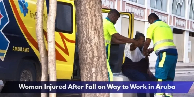 Woman Injured After Fall on Way to Work in Aruba Woman Injured After Fall on Way to Work in Aruba
