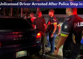 Drunk Unlicensed Driver Arrested After Police Stop in Aruba