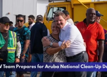 DOW Team Prepares for Aruba National Clean-Up Day
