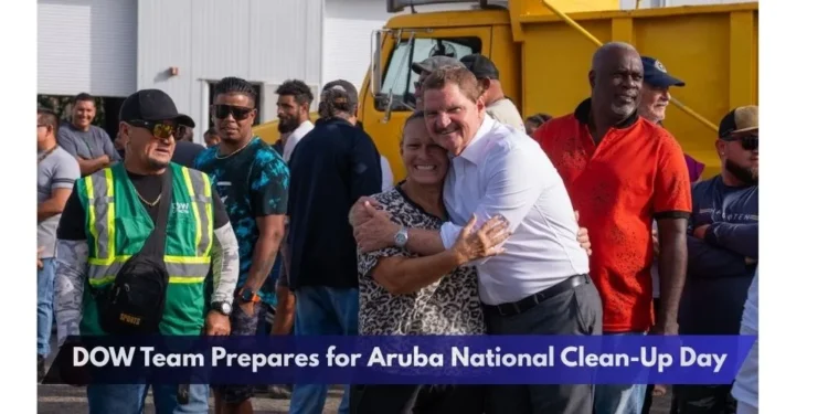DOW Team Prepares for Aruba National Clean-Up Day DOW Team Prepares for Aruba National Clean-Up Day
