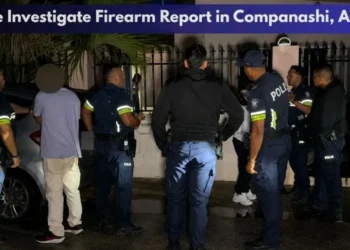Police Investigate Firearm Report in Companashi, Aruba