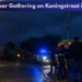 Police Clear Gathering on Koningstraat in Aruba