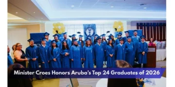 Minister Croes Honors Aruba’s Top 24 Graduates of 2026