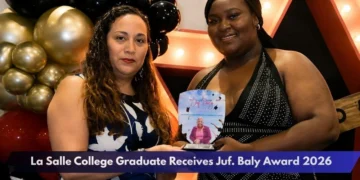La Salle College Graduate Receives Juf. Baly Award 2026